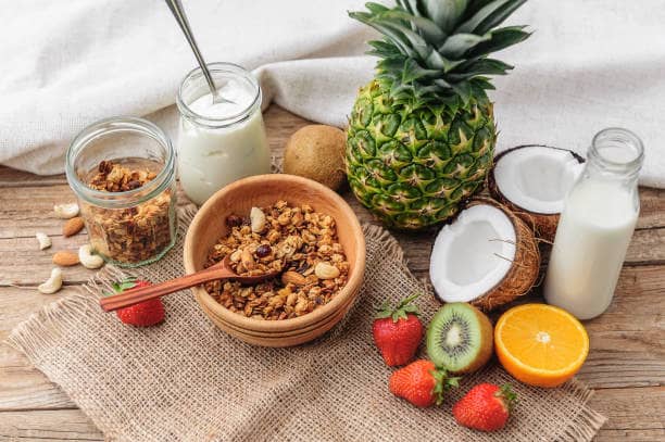 قیمت گرانولا موسلی نارگیل شکلات با کیفیت ارزان + خرید عمده